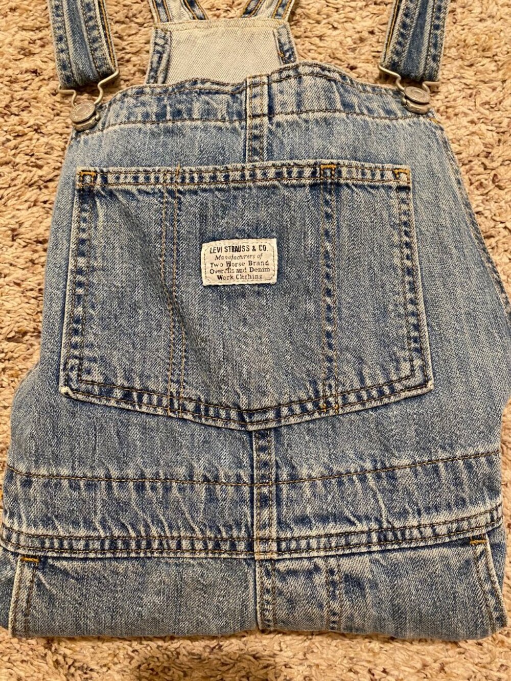 Levis Women's Short Overalls